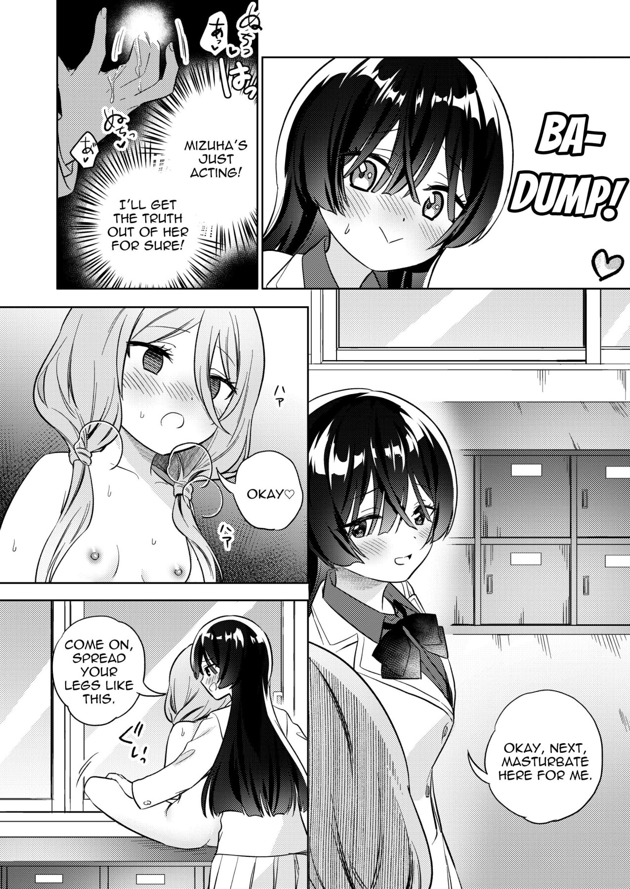 Hentai Manga Comic-A Sexy Yuri Hypnosis App-Read-35